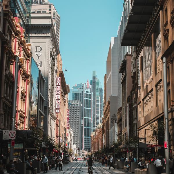 Vita urbana nelle città australiane